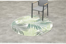 Naturalis karpet - Ø160 cm - palm leaf green - Majorr