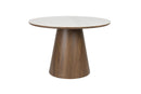 Dining Table Almira Round Walnut