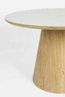 Dining Table Almira Round Oak