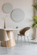 Dining Table Almira Round Oak
