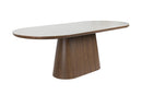 Dining Table Almira Oval 180 Walnut