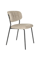 Chair Jolien Black/Beige Bouclé