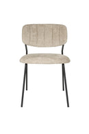 Chair Jolien Black/Beige Bouclé