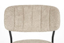 Chair Jolien Black/Beige Bouclé