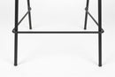Counter Stool Jolien Black/Beige Bouclé