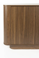 Sideboard High Almira Walnut
