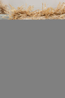 Cushion Square Raffia Natural Small