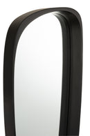 Miroir Giles MDF/Verre Noir Long