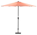 Lotus parasol - Ø300 cm - carbon black - koper - Majorr