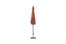 Lotus parasol - Ø300 cm - carbon black - koper - Majorr