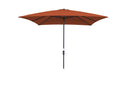 Lotus parasol - 250x250 cm - carbon black - koper - Majorr