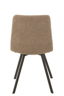 Chair Babette Textile/Metal Beige