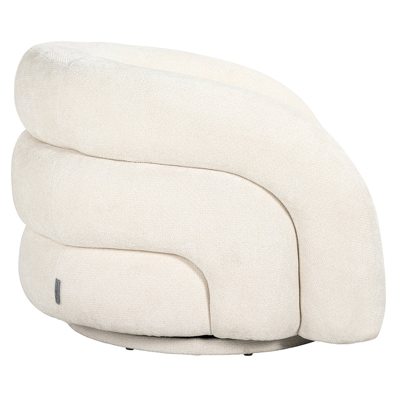 Draaifauteuil Arcus unicorn white - Majorr