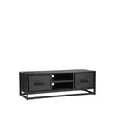 LABEL51 Tv-meubel Chili - Zwart - Mangohout - 120 cm - Majorr