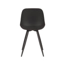 LABEL51 Dining chair Monza - Black - Plastic