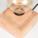 LABEL51 Tafellamp Block - Rough - Mangohout