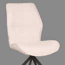 LABEL51 Eetkamerstoel Comfy - Naturel - Boucle