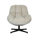 Draaifauteuil Huxley 76x86x92 cm