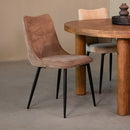 LABEL51 Eetkamerstoel Riv - Clay - Synthetisch