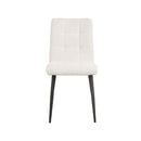 LABEL51 Dining chair Sam - White - Boucle
