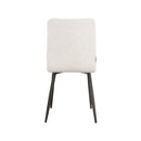 LABEL51 Dining chair Sam - White - Boucle