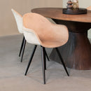 LABEL51 Dining chair Forli - Sand - Velvet