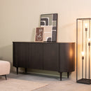 LABEL51 Dressoir Oliva - Zwart - Eiken