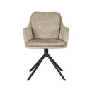 LABEL51 Dining chair Joy - Beige - Velvet
