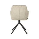 LABEL51 Dining chair Joy - Beige - Velvet