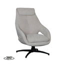 Draaifauteuil Maxwell 75x84x108 cm