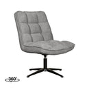 Draaifauteuil Vince 63x74x91 cm