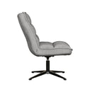 Draaifauteuil Vince 63x74x91 cm