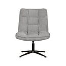 Draaifauteuil Vince 63x74x91 cm