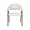 Chaise de salle à manger Lowen LABEL51 - Ivoire - Boucle