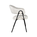 Chaise de salle à manger Lowen LABEL51 - Ivoire - Boucle