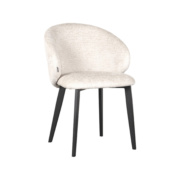 LABEL51 Dining chair Logan - Cream - Velvet
