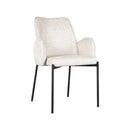 LABEL51 Dining chair Joni - Cream - Velvet
