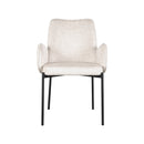 LABEL51 Dining chair Joni - Cream - Velvet
