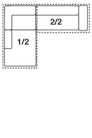 Corner sofa Santino Left 257x94-215x85 cm
