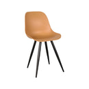 LABEL51 Dining chair Monza - Ochre - Plastic