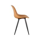 LABEL51 Dining chair Monza - Ochre - Plastic