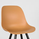 LABEL51 Dining chair Monza - Ochre - Plastic