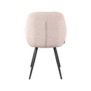 LABEL51 Dining chair Fender - Natural - Boucle