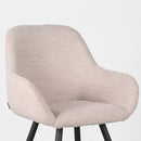 LABEL51 Dining chair Fender - Natural - Boucle