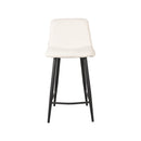 LABEL51 Bar stool Jep - Ivory - Teddy - Seat height 65