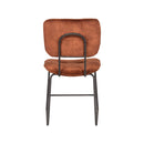 LABEL51 Dining chair Dez - Rust - Velvet