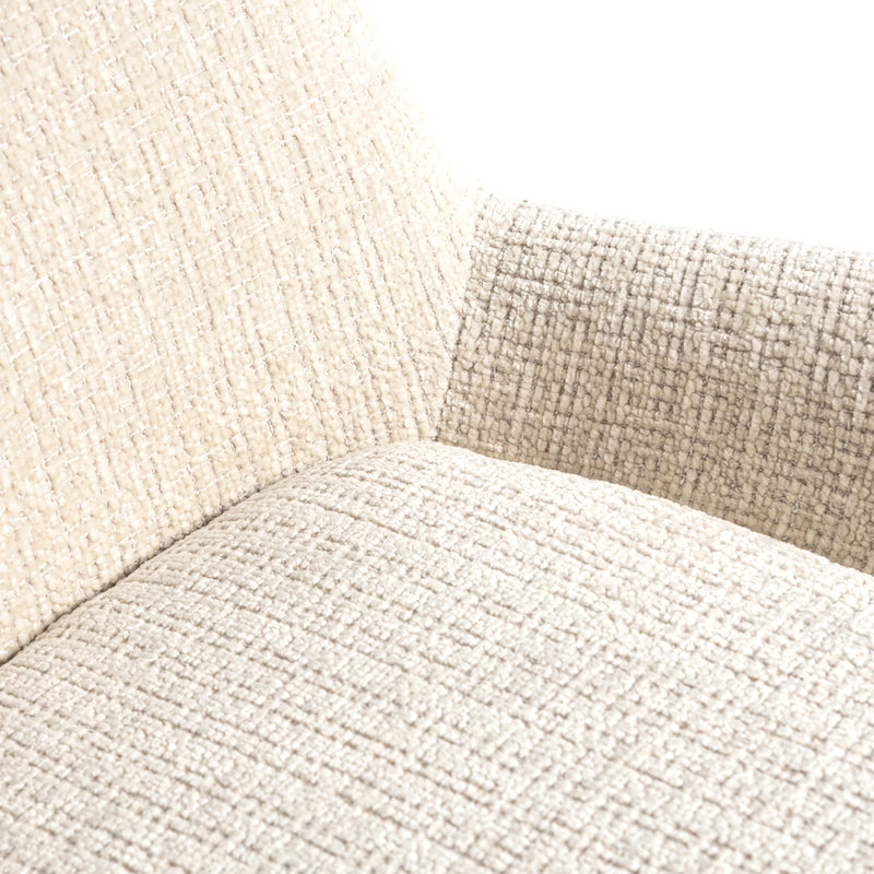 Counterstoel  Linsey beige chenille - Majorr