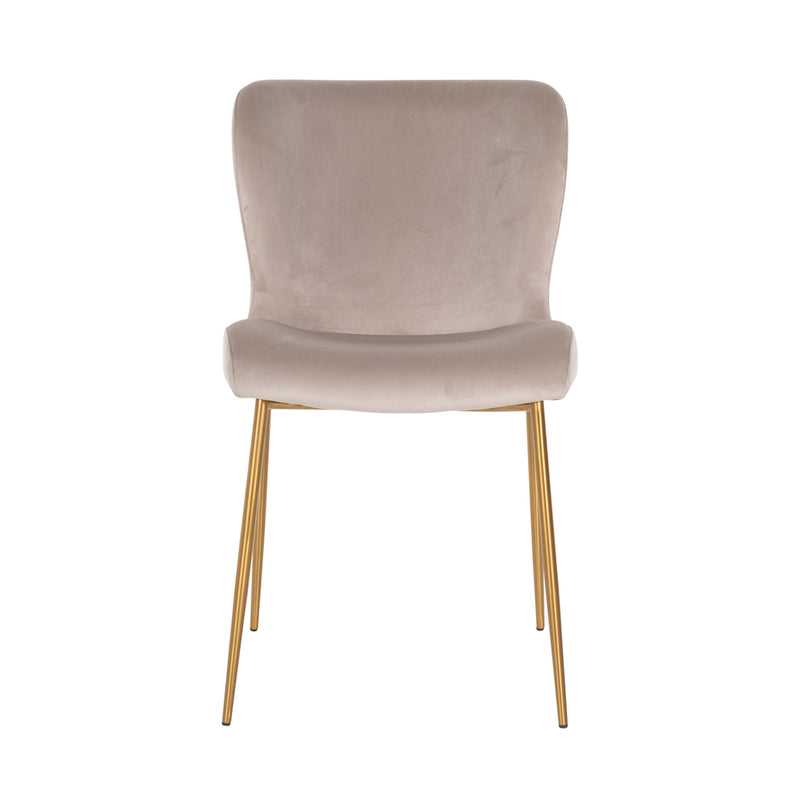 Stoel Odessa khaki / brushed gold fire retardant - Majorr