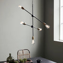 House Doctor Lamp, Molecular, Zwart/Messing - Majorr