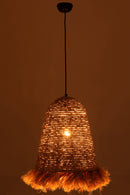 Lampe suspendue Ozie Bananas Fibres naturelles